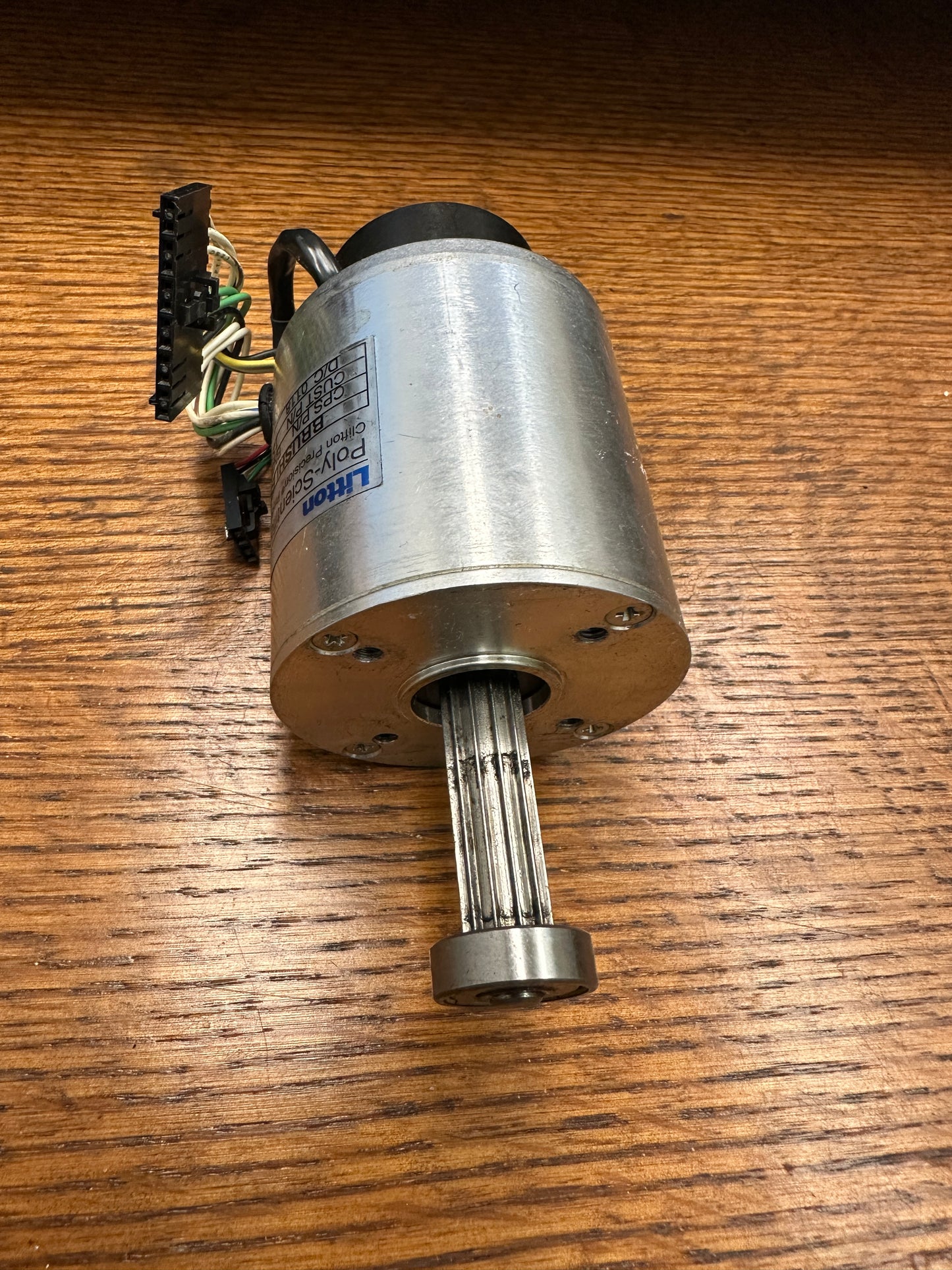 15507 Motor, Servo, X-Axis, Assembly