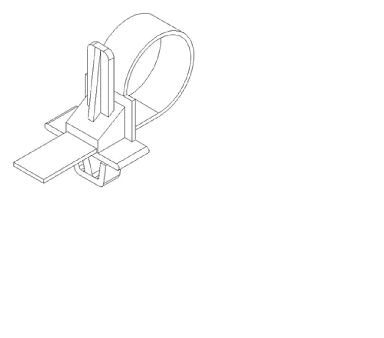 30880 CABLE TIE, ADJUSTABLE, SNAP FI