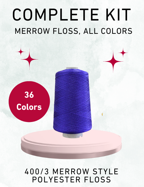Merrow Floss Complete Kit (all colors)