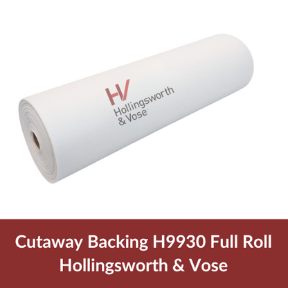 Cutaway Backing, White-H9930