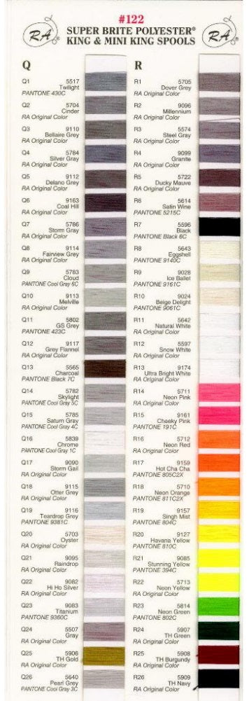 ROBISON ANTON 5000M KING CONE - 50 COLOR KIT PAGE 5