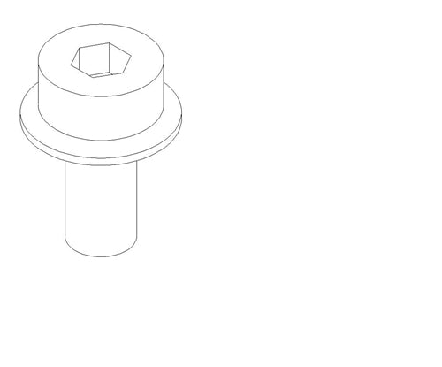 30790-08 SCREW, FLANGED HD, SKT