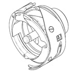 34345-01 HOOK, ROTARY, W/ADT. RING S95M