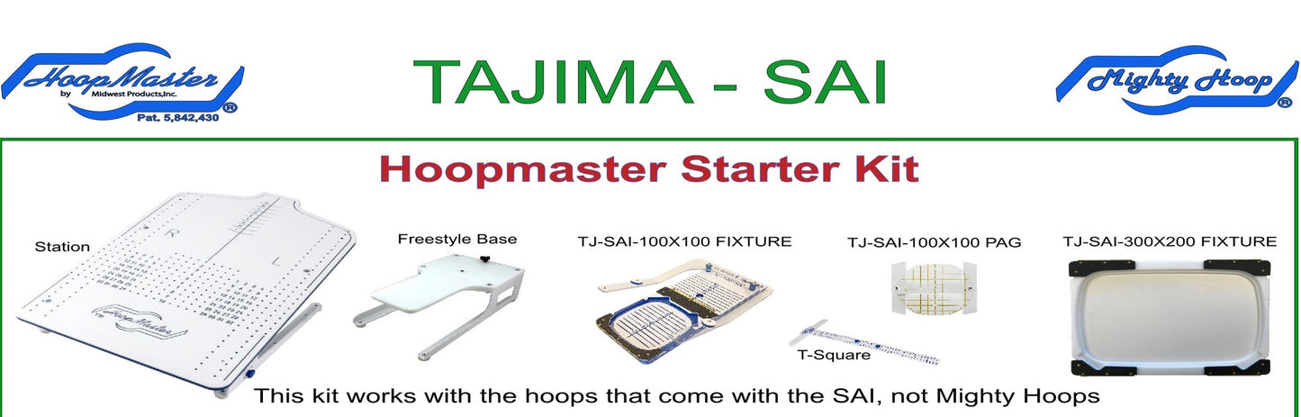 Hoopmaster Starter Kit -Tajima SAI / Juki