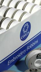 Coats Trusew Bobbins - White