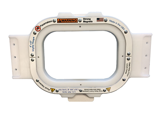 Mighty Hoop-Square 4" x 6" Rectangular Hoop