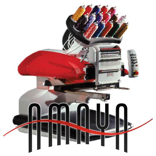 AMAYA (RED) Machine Parts Embroidery Systems