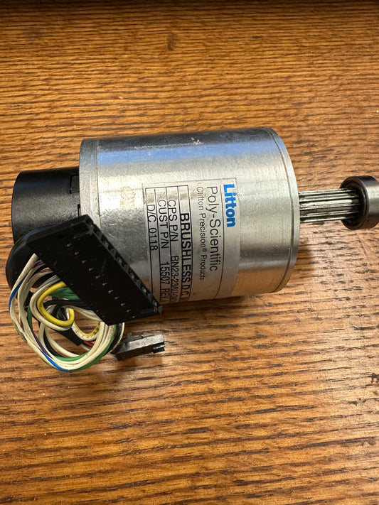 15507 Motor, Servo, X-Axis, Assembly