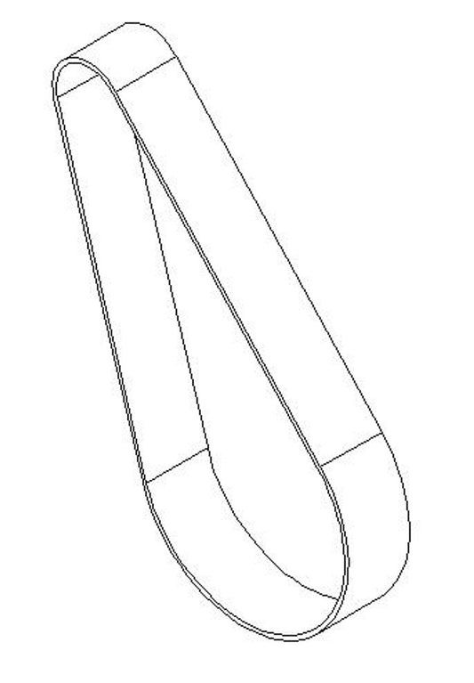 30940-01 BELT, TIMING, CLOSED, HTD 3MR