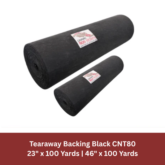 Tearaway Backing, Black CNT80