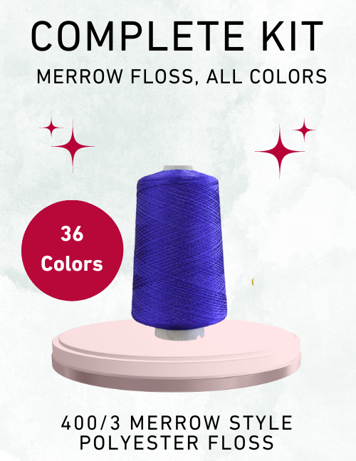 Merrow Floss Complete Kit (all colors) – Embroidery Systems