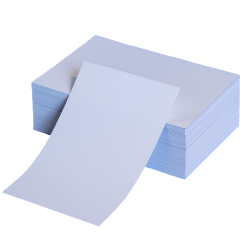 Cap Backing - Heavy Tearaway 80g (White) Pre-Cut/Die Cut
