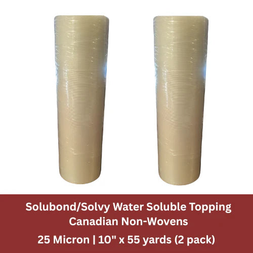 Solubond/Solvy - 25 Micron Thickness (2-Pack)