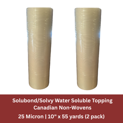 Solubond/Solvy - Water Soluble Topping 35 Micron Thickness