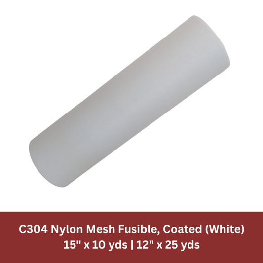 C304 Nylon Mesh Fusible, Coated