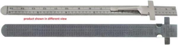 EW301ME STAINLESS STEEL METRIC POCKET RULER – Embroidery Systems