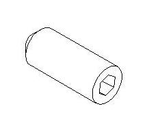 005034-01 SCREW, SET SOCKET, CUP POINT M4