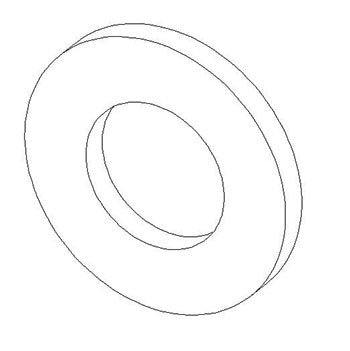 10453-01 SHIM, 0.5mm THICK, 3mm ID