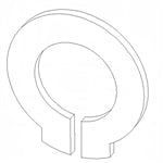 10454-13 RING, RETAINING EXTERNAL, 15M