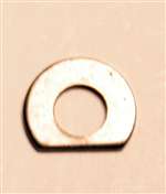 30765 WASHER, D SHAPED, .173 ID X .3