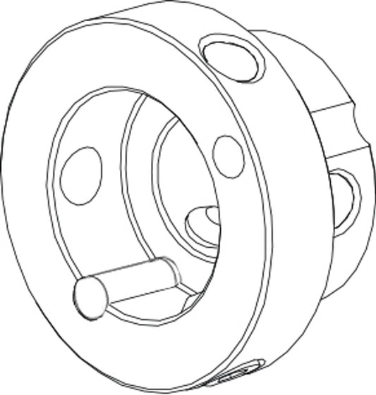 34834 FLANGE, HOOK ADAPTER, W/PIN