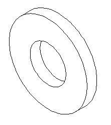 690364-34 WASHER, FLAT NYLON, #4 NOM