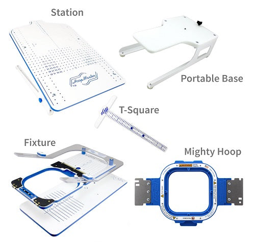 Mighty Hoop-Square 5.5" Station Kit